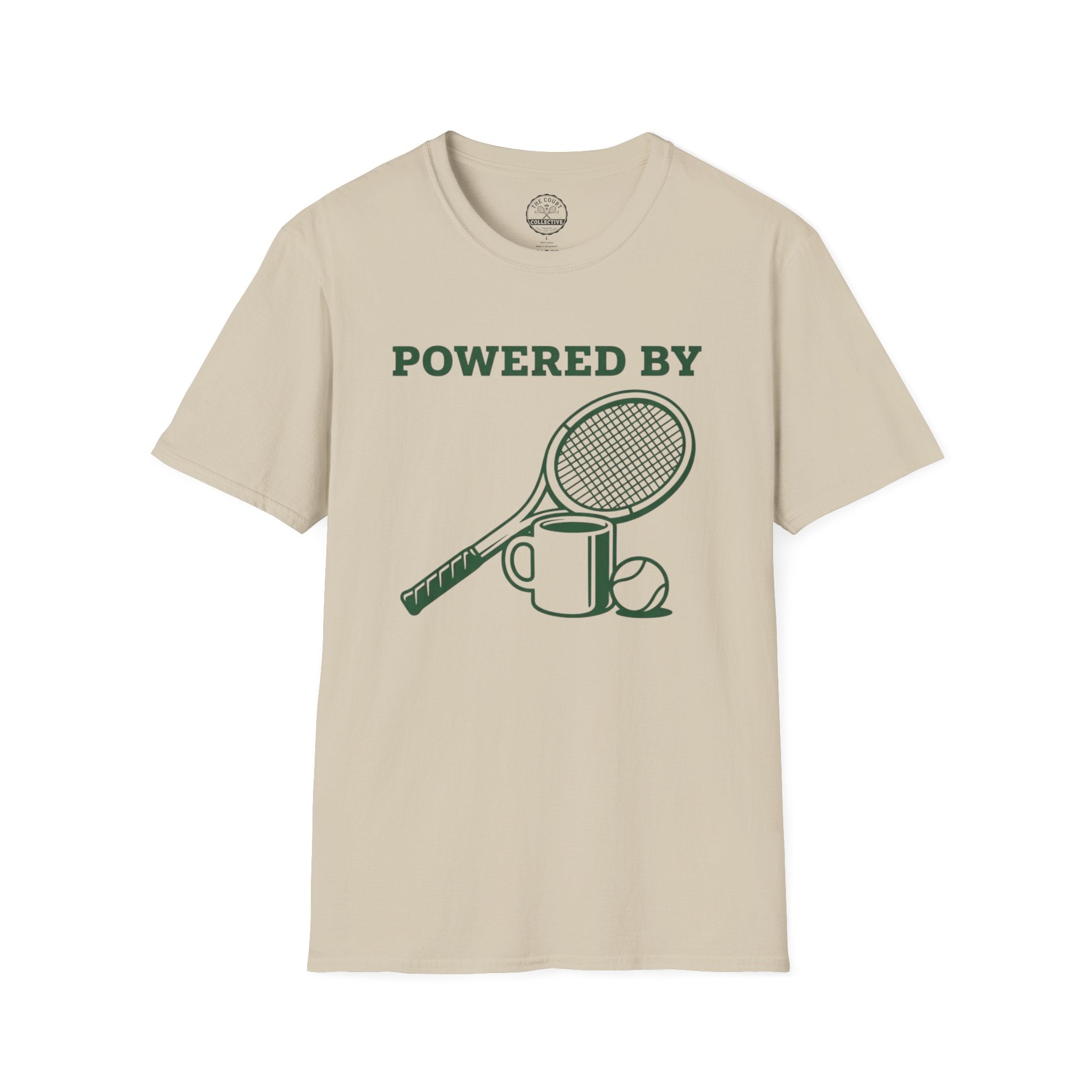 Powered By Coffee And Tennis T-Shirt
