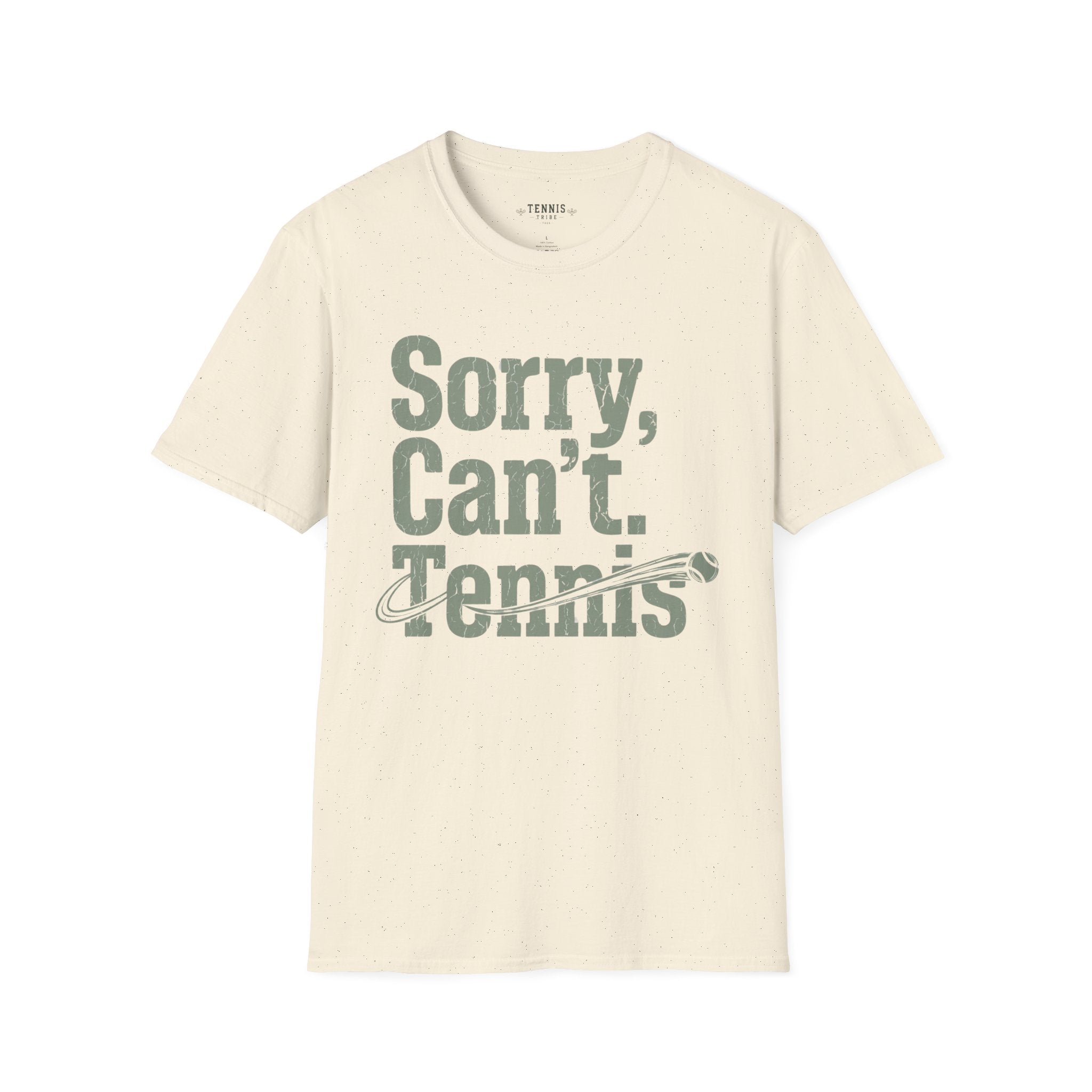 Sorry Can't. Tennis. T-Shirt