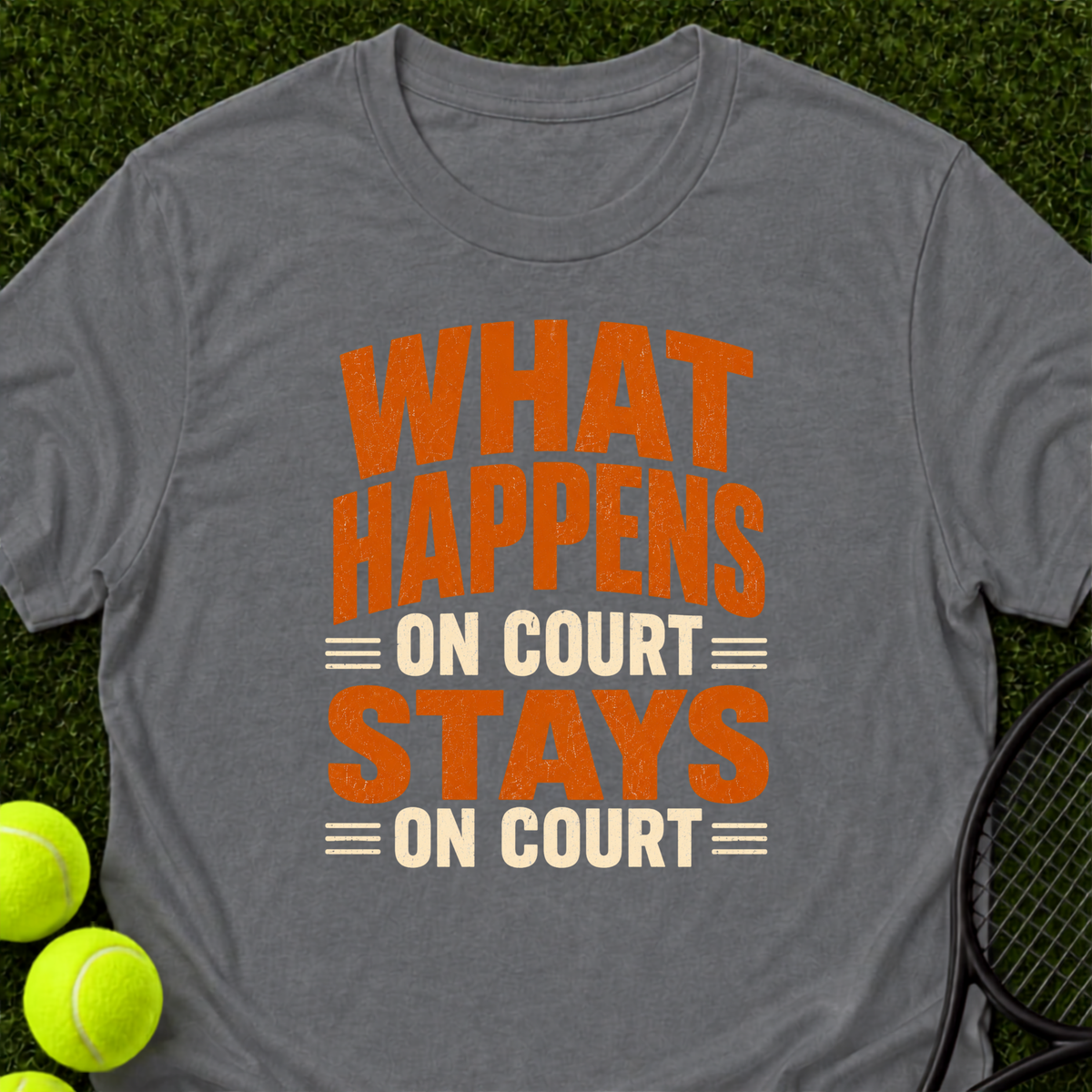 What Happens On Court... T-Shirt