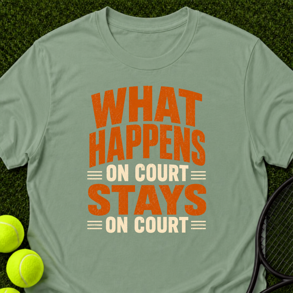 What Happens On Court... T-Shirt