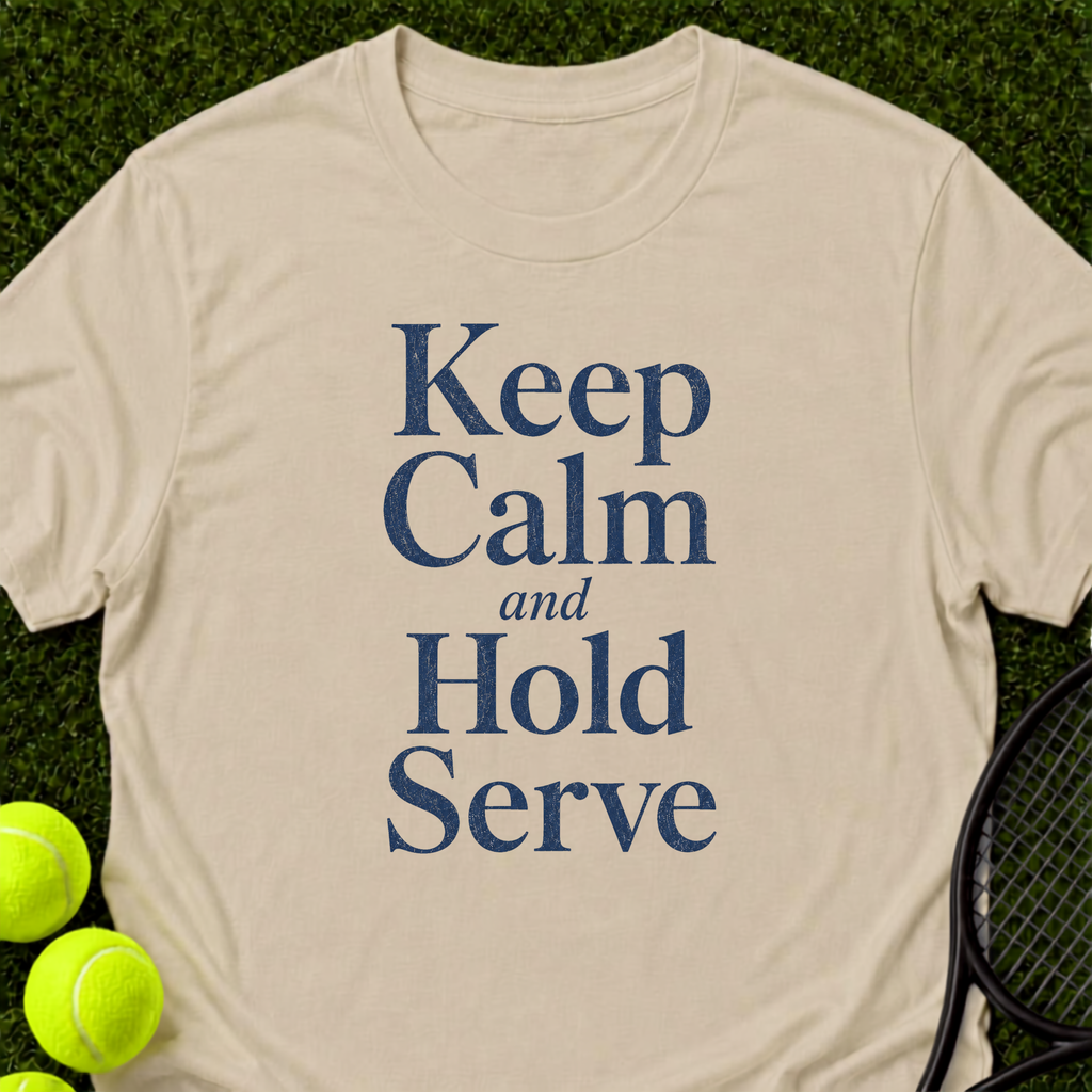 Keep Calm and Hold Serve T-Shirt