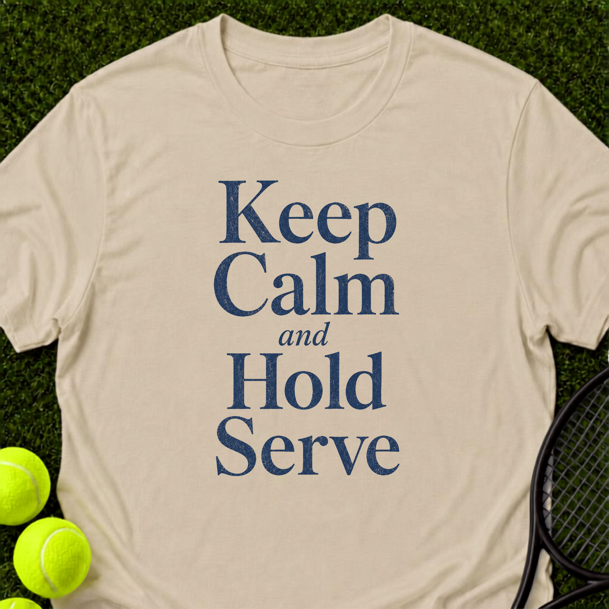 Keep Calm and Hold Serve T-Shirt