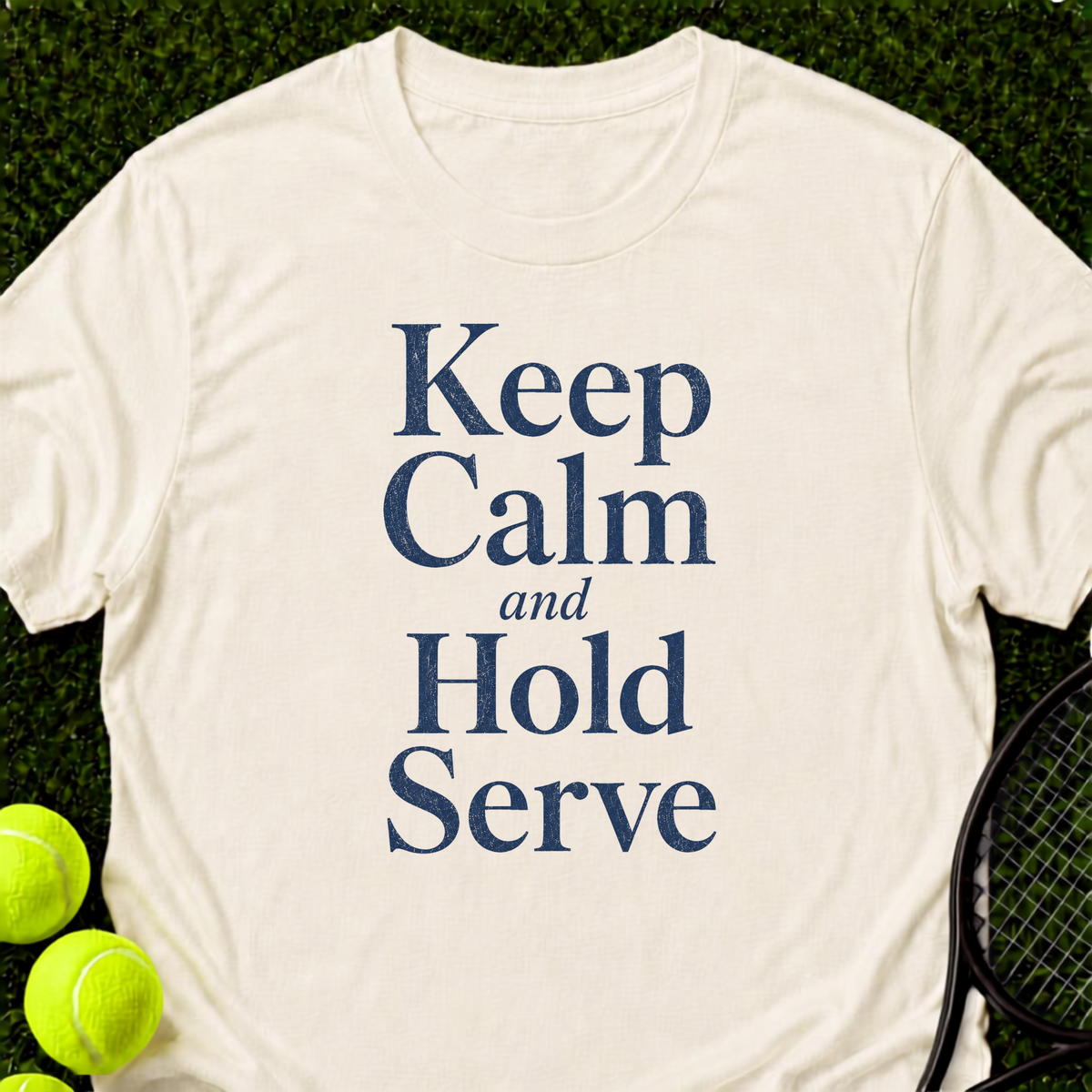 Keep Calm and Hold Serve T-Shirt